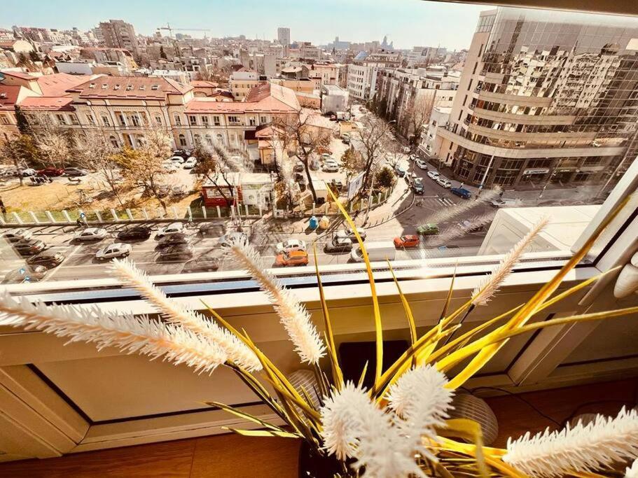 Apartament City View Studio In The Heart Of Bukareszt Zewnętrze zdjęcie